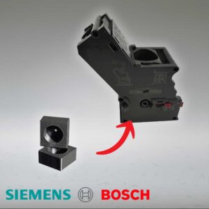 2x Siemens EQ zetgroep geleideblokjes